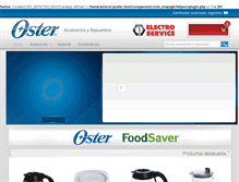 Tablet Screenshot of osterelectroservice.com